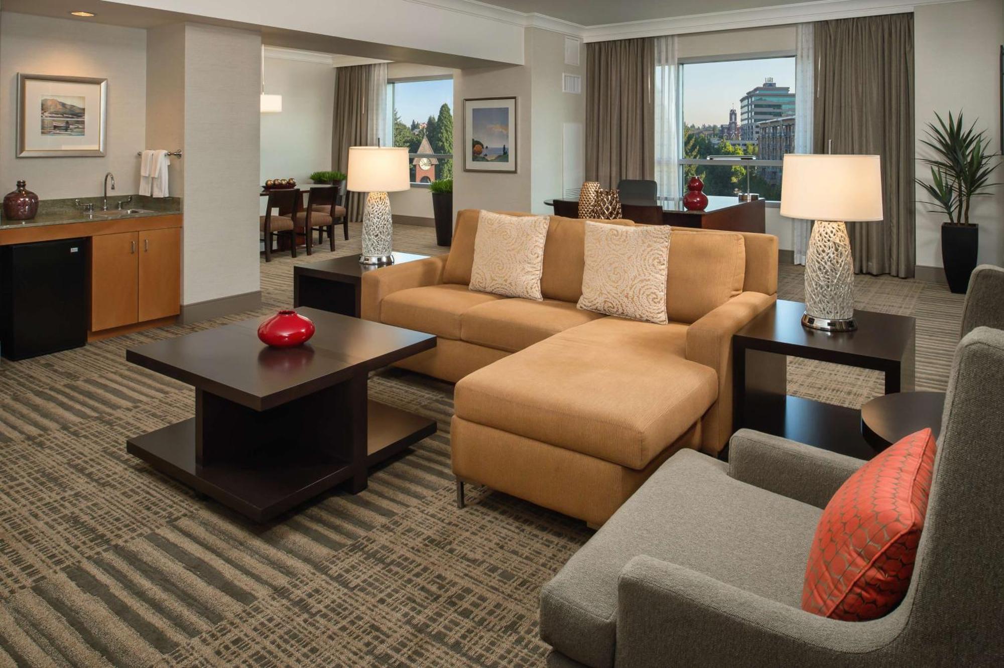 ฮิลตัน แวนคูเวอร์ วอชิงตัน โฮเต็ล Hotel ภายนอก รูปภาพ