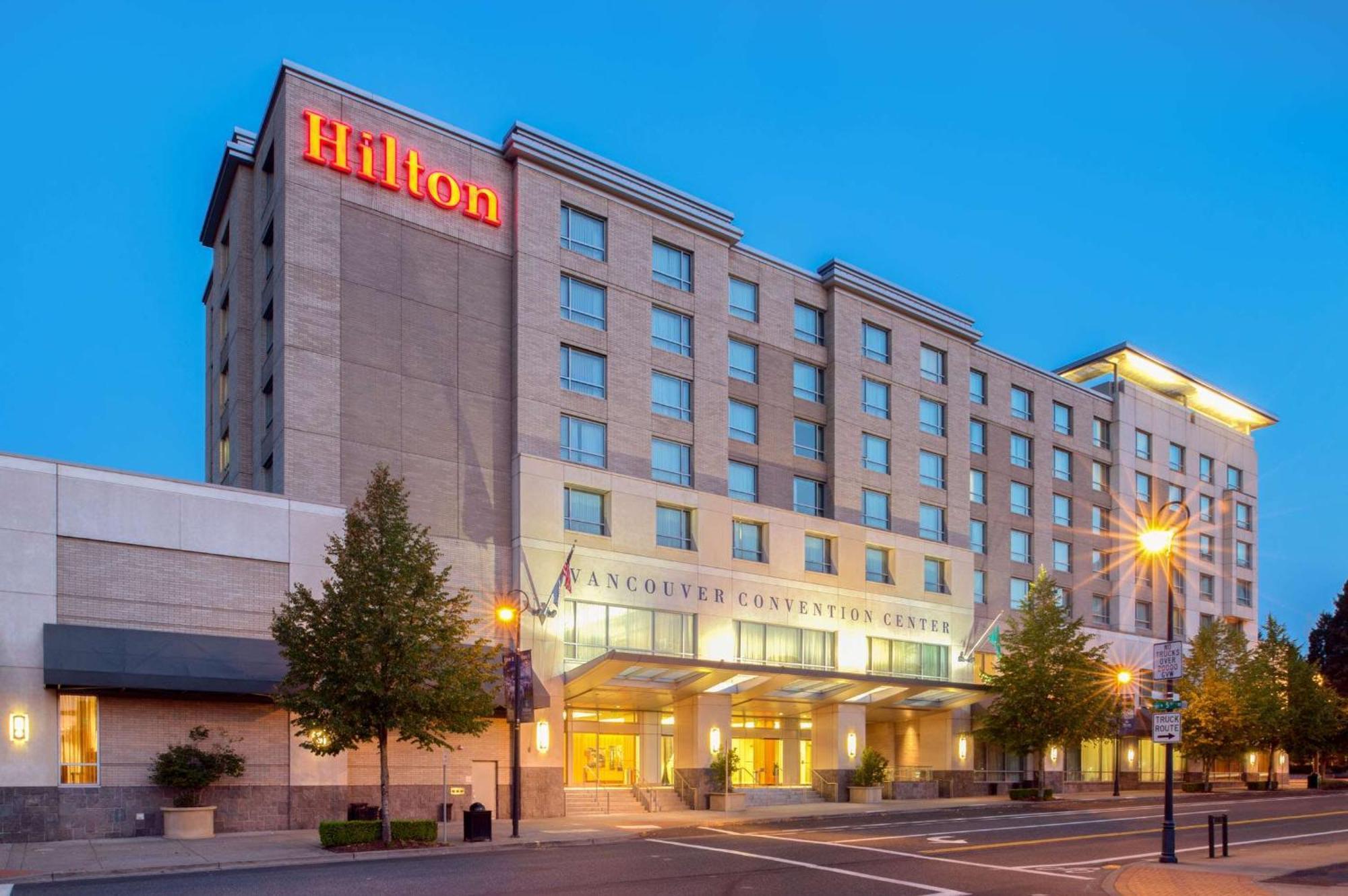 ฮิลตัน แวนคูเวอร์ วอชิงตัน โฮเต็ล Hotel ภายนอก รูปภาพ
